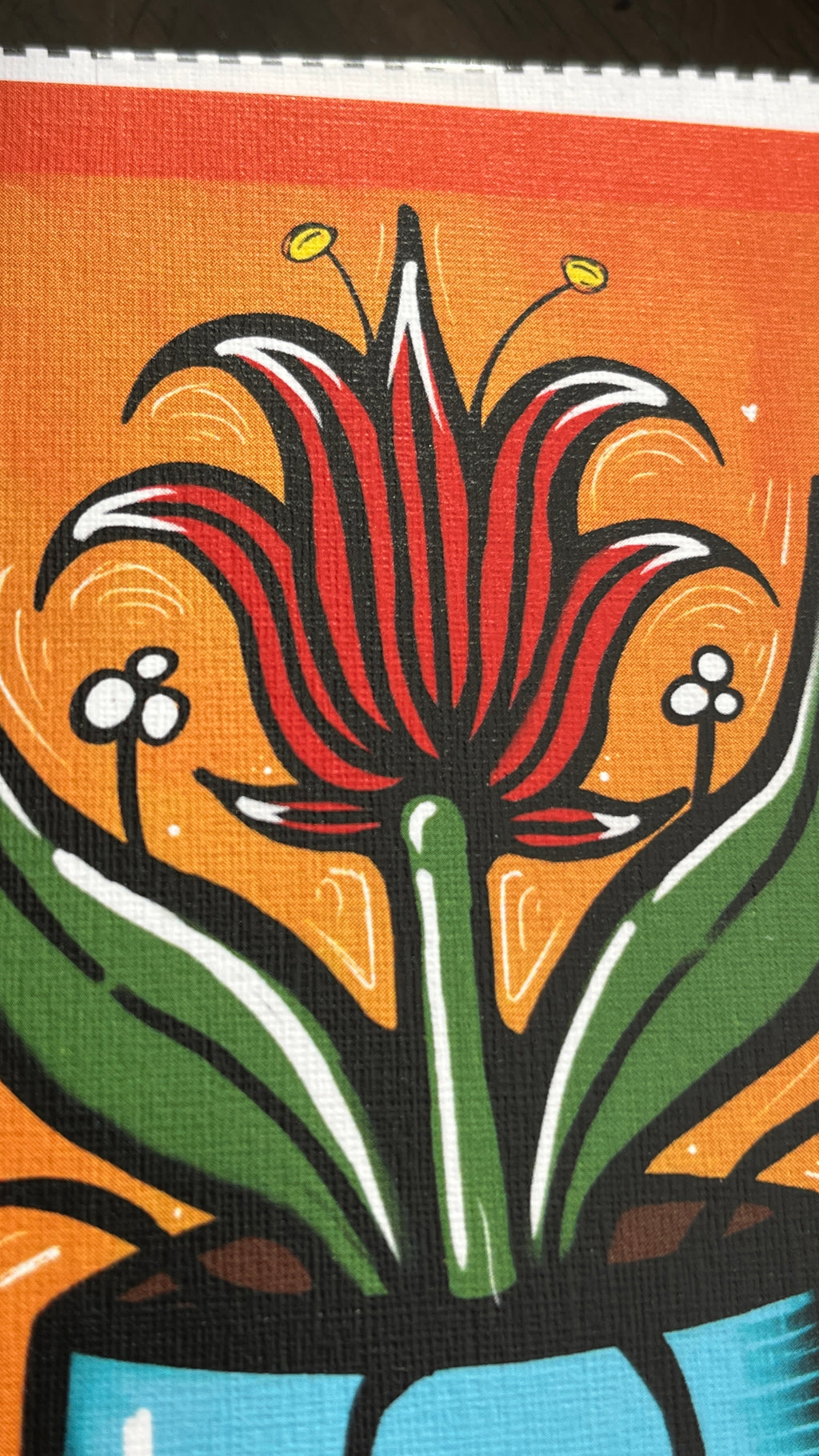 “Coffee Cup of Florals.”